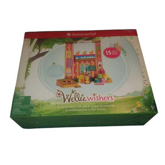 NEW American Girl Doll Wellie Wishers CARNIVAL GAMES Set 2018 Complete Sealed - Picture 1 of 4